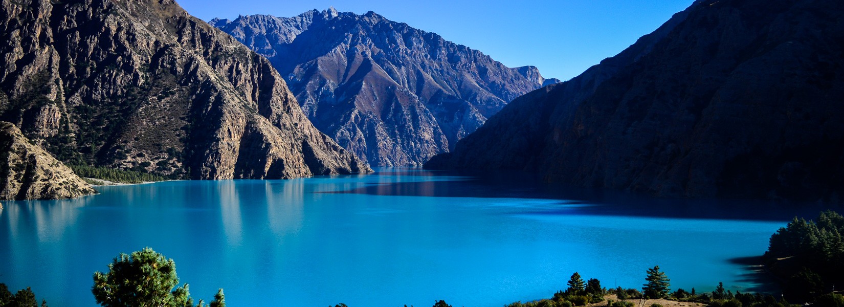 Shey-Phoksundo Lake in Dolpo District of Nepal