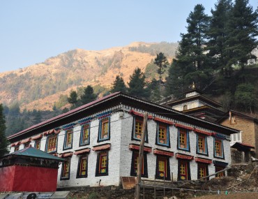 Junbesi Monastery,one of the oldest monasteries in solukhumbu